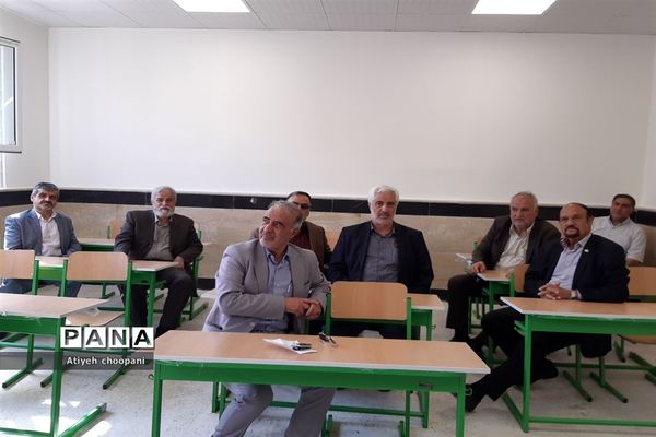 آیین افتتاحیه ساختمان آموزشی امام عصر(عج) در دبستان پسرانه اندیشه