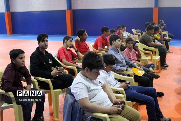 افتتاح سالن ورزشی مدرسه سیدالشهدا(ع) در قم