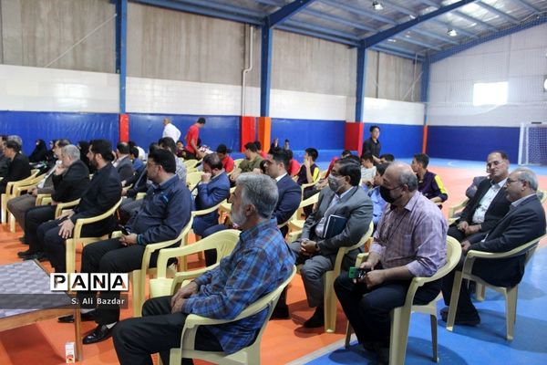 افتتاح سالن ورزشی مدرسه سیدالشهدا(ع) در قم