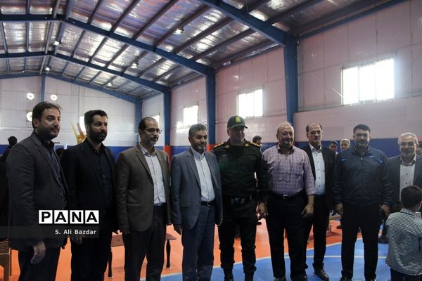 افتتاح سالن ورزشی مدرسه سیدالشهدا(ع) در قم