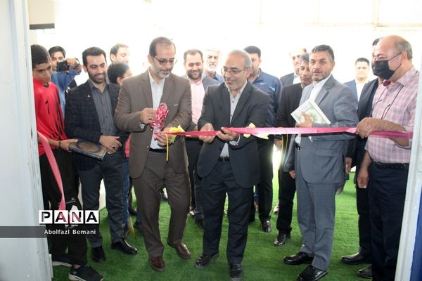 افتتاح سالن ورزشی مدرسه سیدالشهدا(ع) در قم
