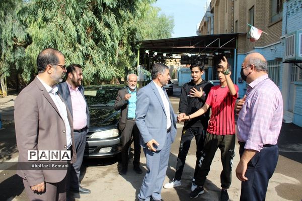 افتتاح سالن ورزشی مدرسه سیدالشهدا(ع) در قم