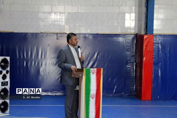 افتتاح سالن ورزشی مدرسه سیدالشهدا(ع) در قم