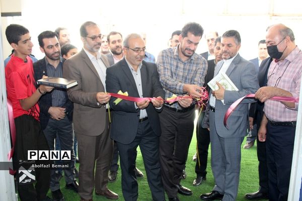 افتتاح سالن ورزشی مدرسه سیدالشهدا(ع) در قم