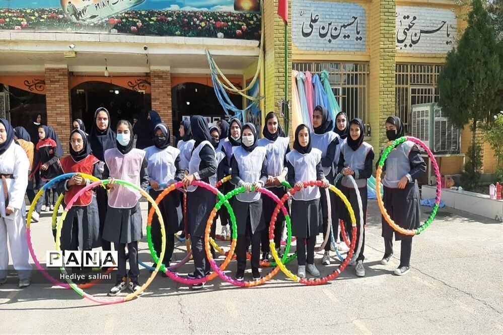 هفته تربیت بدنی در آموزشگاه شهید زهره وند