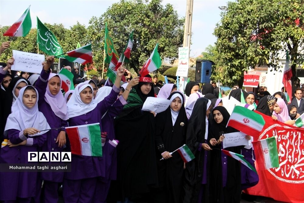 پویش «تشکر از پلیس» و «حجاب  و عفاف» در جویبار