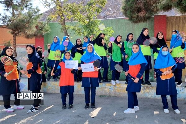 رنگ‌ شور و شادی مدارس ملارد در هفته تربیت‌بدنی