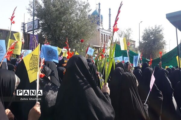 کاروان نمادین ورود حضرت فاطمه معصومه(س) به قم