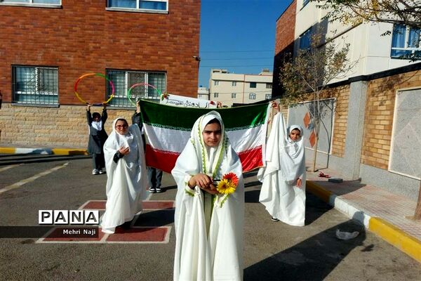 برگزاری المپیاد ورزشی درون‌مدرسه‌ای در آموزشگاه نشاط اسلامشهر