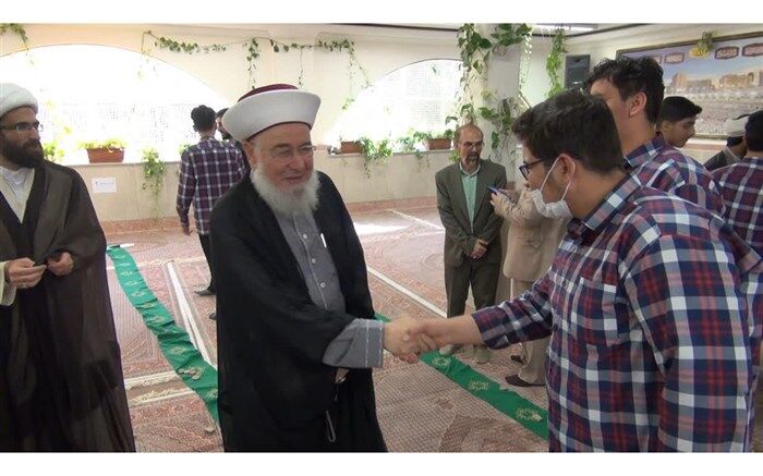 میزبانی مجتمع آموزشی دکتر حسابی قم از رئیس مجلس علمای مسلمین لبنان