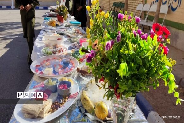 برگزاری برنامه سفیران سلامت در دبیرستان مرضیه