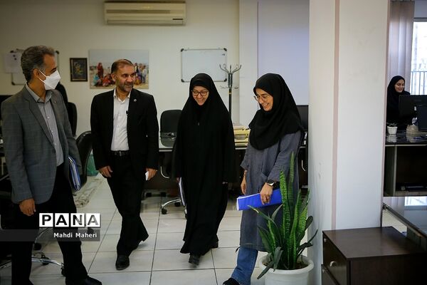 حضور رئیس سازمان ملی پرورش استعدادهای درخشان در خبرگزاری پانا
