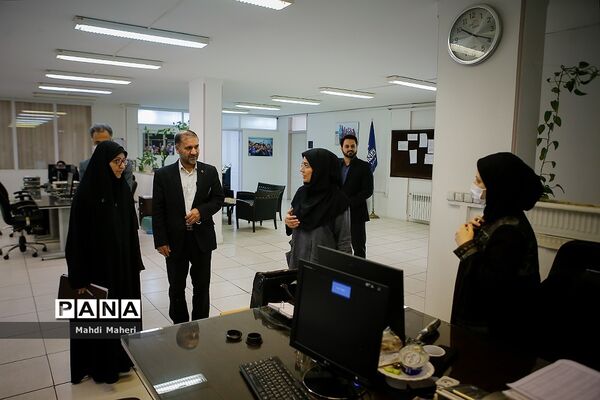 حضور رئیس سازمان ملی پرورش استعدادهای درخشان در خبرگزاری پانا
