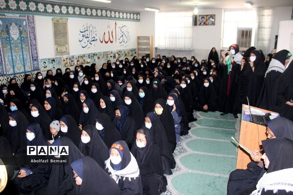 ‌یادواره شهدا در دبیرستان امامت قم