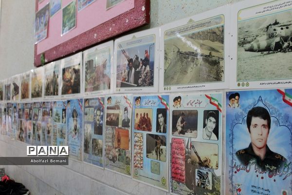 ‌یادواره شهدا در دبیرستان امامت قم
