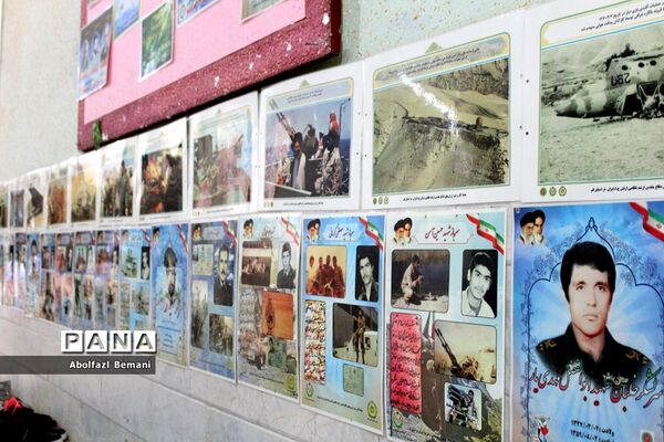 ‌یادواره شهدا در دبیرستان امامت قم
