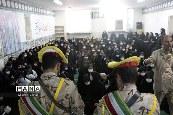 ‌یادواره شهدا در دبیرستان امامت قم