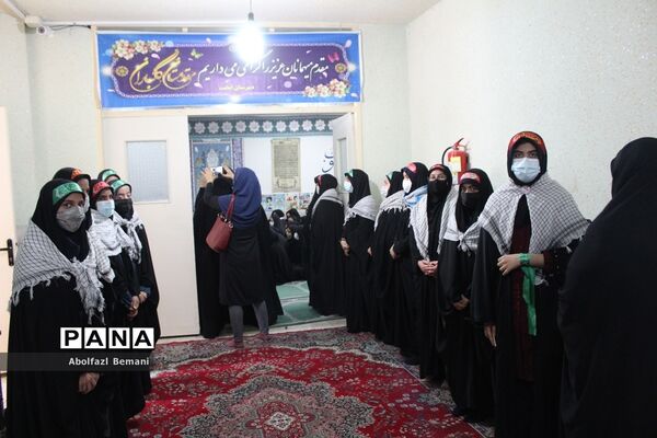 ‌یادواره شهدا در دبیرستان امامت قم