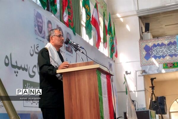 همایش بزرگ رزمندگان توپخانه و موشک‌های سپاه در قائمشهر