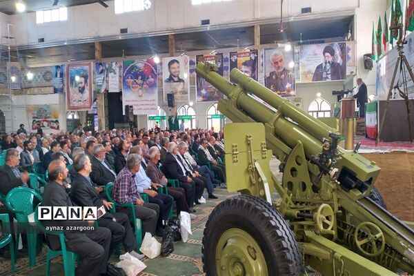 همایش بزرگ رزمندگان توپخانه و موشک‌های سپاه در قائمشهر