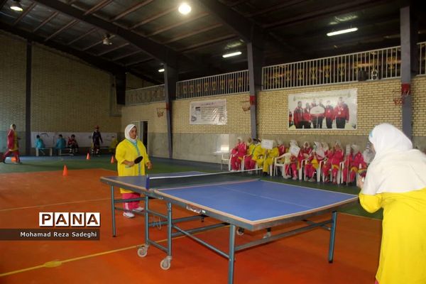 اجرای برنامه‌های ورزشی درموسسه خیریه معلولان ریحانه اسلامشهر