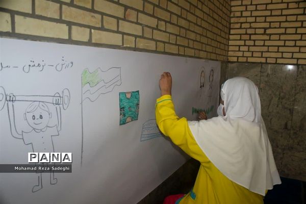 اجرای برنامه‌های ورزشی درموسسه خیریه معلولان ریحانه اسلامشهر