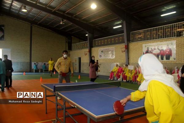 اجرای برنامه‌های ورزشی درموسسه خیریه معلولان ریحانه اسلامشهر