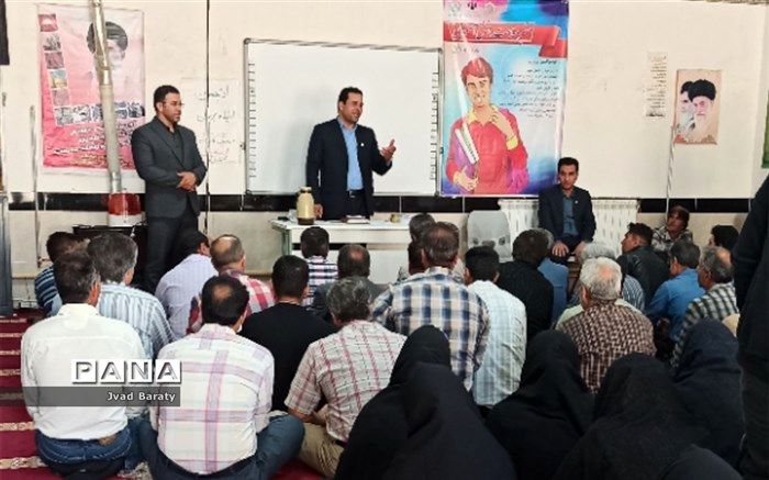 والدین، واژه پرتکرار این روزهای مدیر آموزش و پرورش خلیل آباد