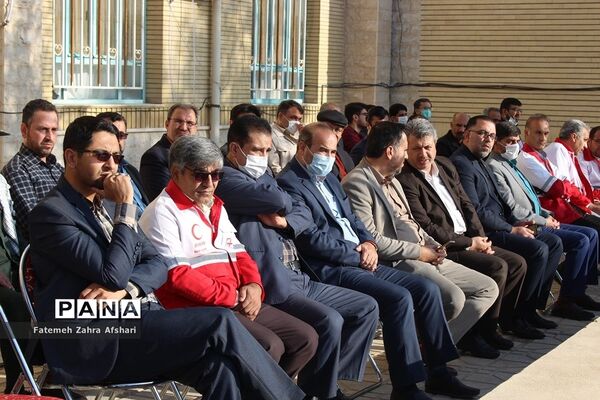 رزمایش استانی پدافند غیرعامل در مدرسه امامی سمنان