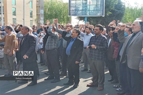 راهپیمایی مردم ملارد به مناسبت حادثه تروریستی شهدای حرم شاهچراغ (ع)