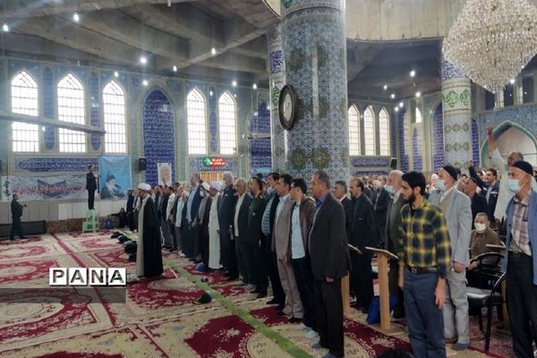 عزاداری و اعلام انزجار مردم خرمدره در پی حادثه تروریستی حرم شاهچراغ(ع)