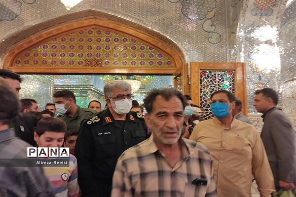 تشییع پیکر پاک شهدای اقدام کوردلانه تروریستان در شیراز