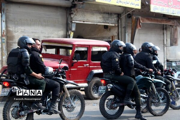 مراسم تشییع و وداع با «شهید امیر‌کمندی» در شهرستان بهارستان