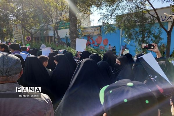 مراسم تشیع شهدای حرم شاهچراغ(ع)