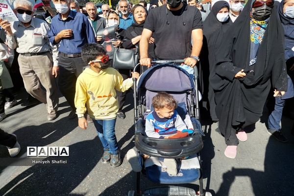 مراسم تشیع شهدای حرم شاهچراغ(ع)