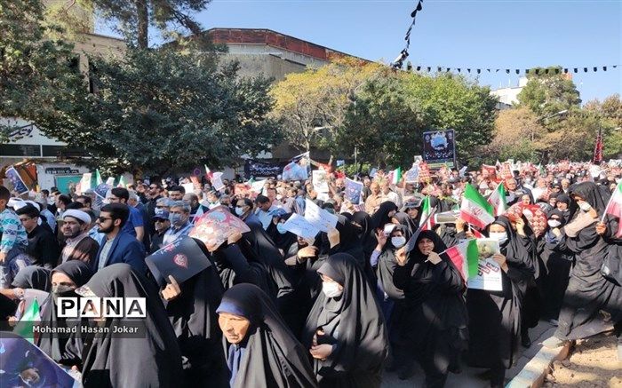 اعلام انزجار دانش‌آموزان شیرازی از تروریست‌های داعشی