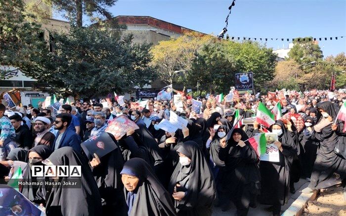 اعلام انزجار دانش‌آموزان شیرازی از تروریست‌های داعشی