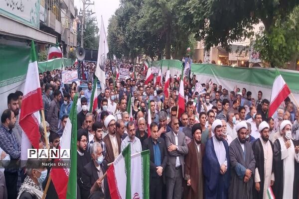 اجتماع بزرگ حسینی در اندیمشک
