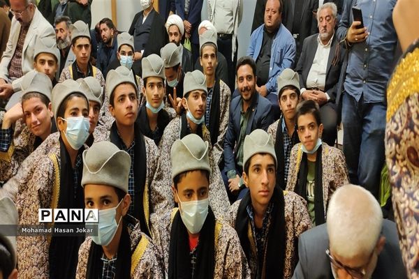 مراسم بزرگداشت شهدای حادثه تروریستی حرم مطهر شاهچراغ با حضور وزیر آموزش و پرورش