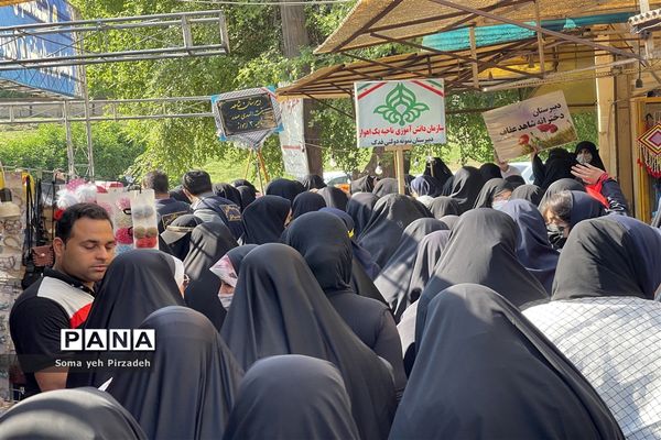 تجمع نوجوانان تمدن‌ساز اهوازی در ٨ آبان سالروز شهادت حسین فهمیده