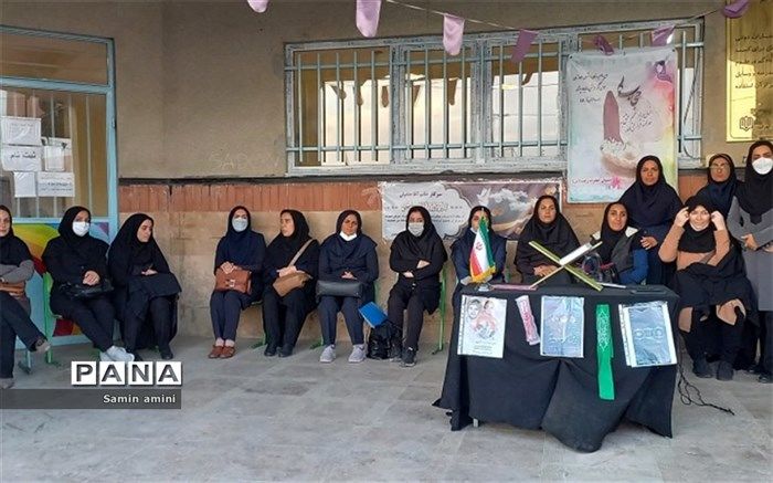 روایت خبرنگار پانا از برگزاری پویش «رفیق شهیدم» در مدرسه حضرت خدیجه(س) رودهن/ فیلم