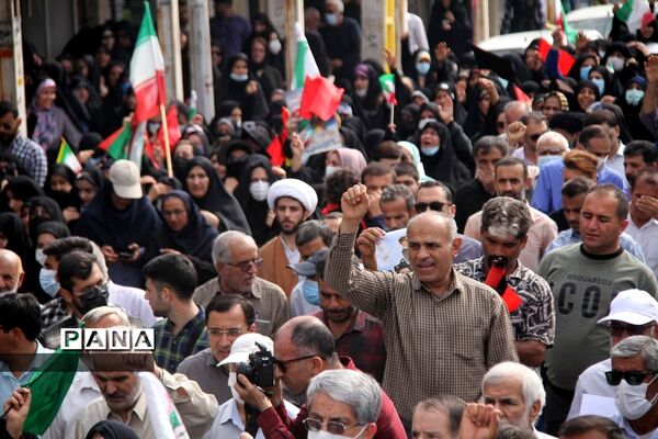 تشییع پیکر پاک دو شهید حادثه تروریستی شاهچراغ در بهبهان