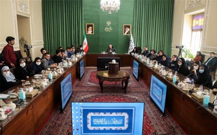 در دیدار امروز رئیس مجلس با ‌دانش‌آموزان استعداد‌های درخشان چه گذشت؟