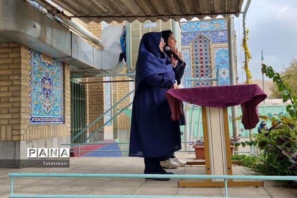 جشن المپیاد ورزشی درون مدرسه‌ای در دبیرستان زینبیه منطقه ۱۳