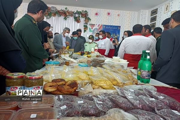 نمایشگاه پدافند غیرعامل در هامون