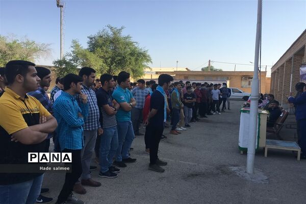 آیین نواختن زنگ استکبار‌ستیزی جهانی در شادگان