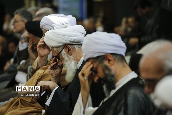 مراسم تشییع پیکر آیت‌ الله اختری