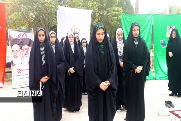 زنگ استکبارستیزی در مدارس ابرکوه