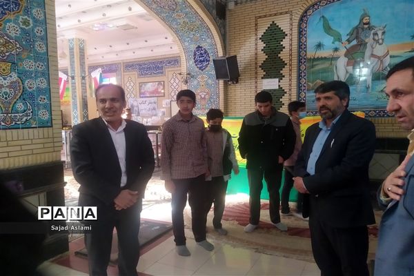 غبارروبی گلزار شهدای شهرستان اقلید