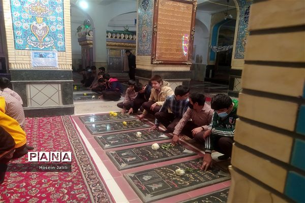 غبارروبی گلزار شهدای شهرستان اقلید